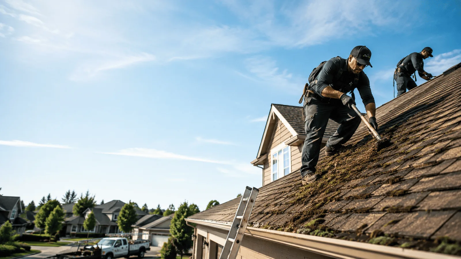 Roof Moss Removal in Fryeburg, ME near me